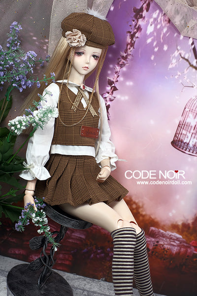 CMD000236 Tawny Brown Elegance | Preorder | OUTFIT