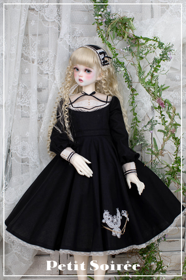Margaret Dress (SD)-Black | Preorder | OUTFIT
