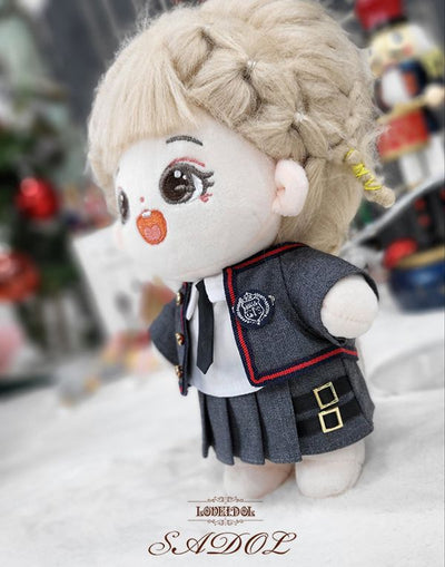 GTS Girl: Gray (for 20cm stuffed animal) | Preorder | OUTFIT