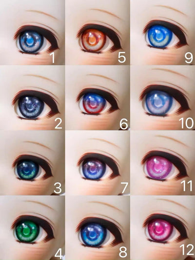 Glitter Resin Eyes 12mm (XS): 3 | EYES