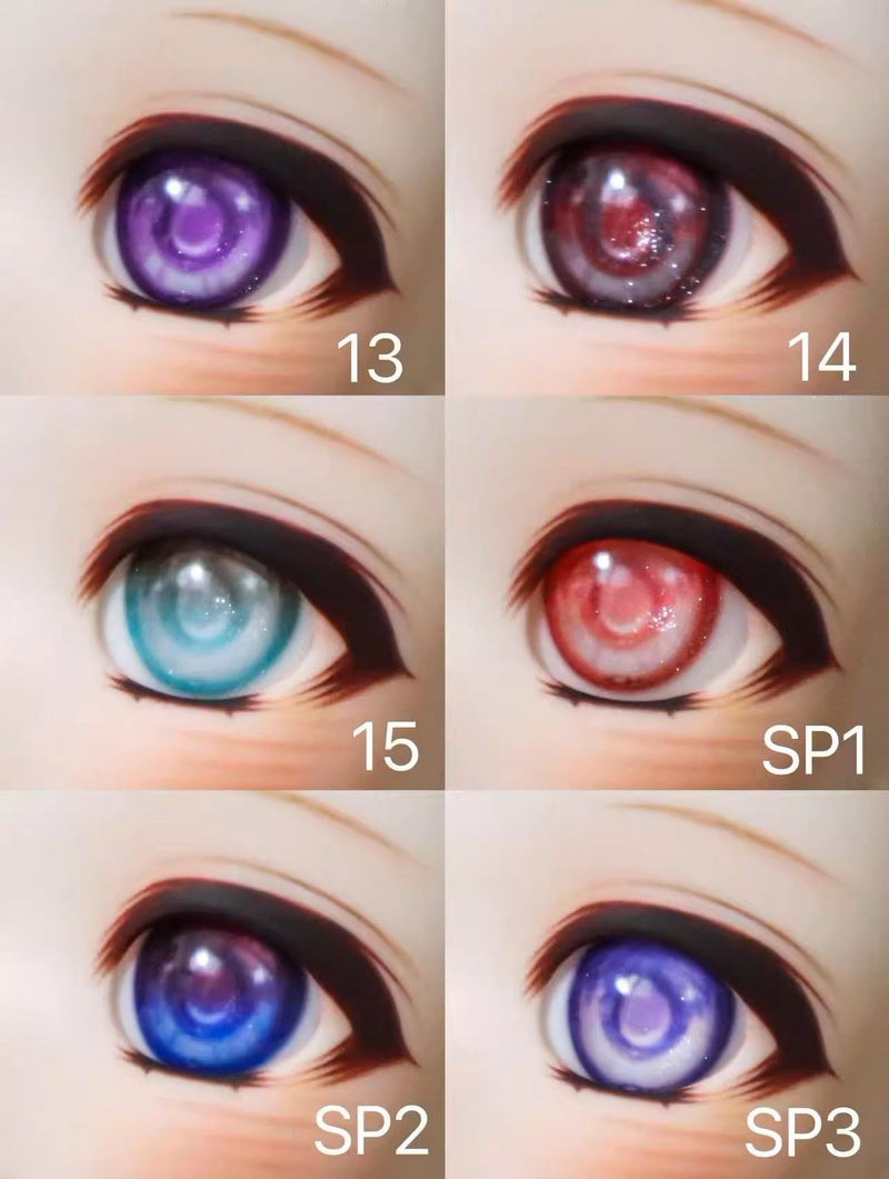 Glitter Resin Eyes 12mm (XS): 1 | EYES