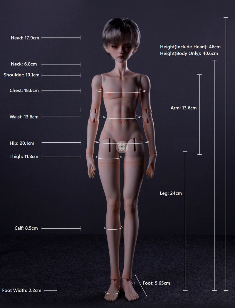 1/4 Boy Body (Heritish body) | Preorder | PARTS