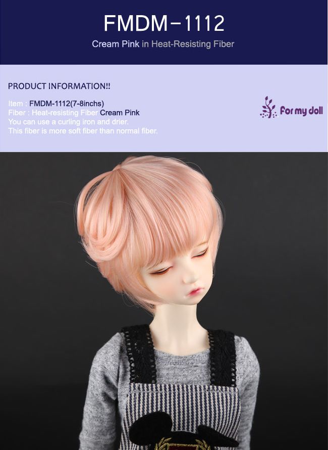 [FMDM-1112] Cream Pink | Preorder | WIG