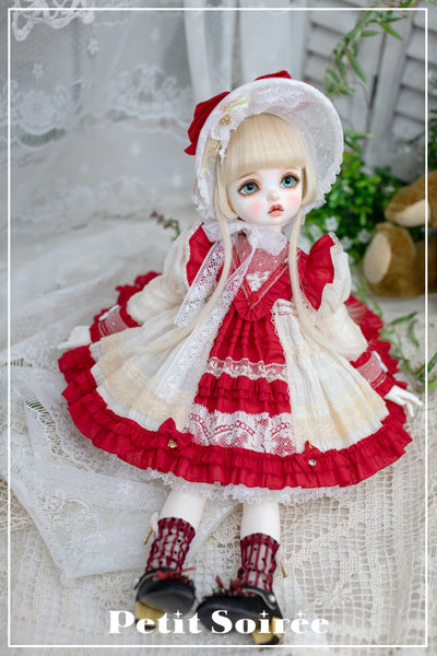 Confetti Special ver. (Size for Viande 38, MSD) :Red [Limited quantity] | Preorder | OUTFIT