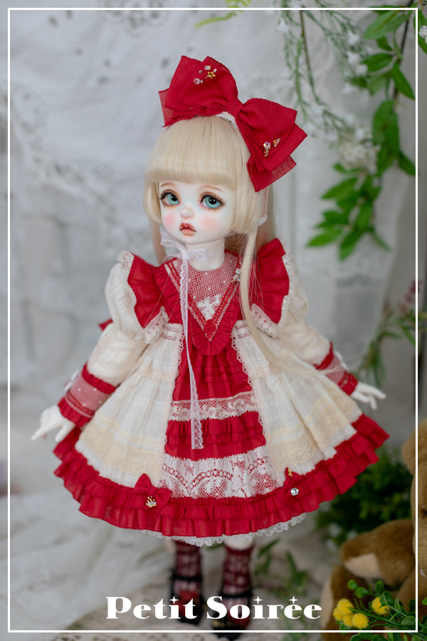 Confetti Special ver. (Size for Viande 38, MSD) :Red [Limited quantity] | Preorder | OUTFIT