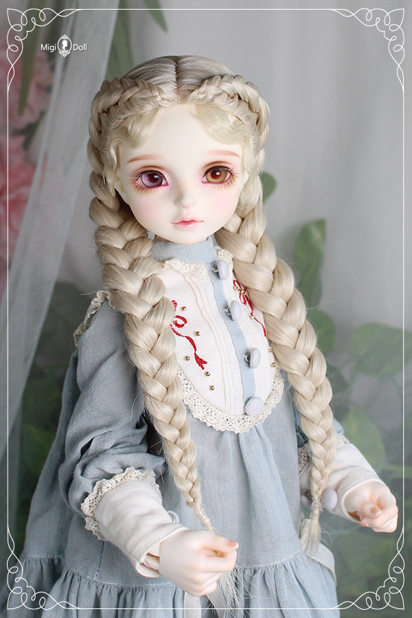 [Custom] Jeune Braid/lovely blond/Classy（9-10inch） [Custom]  | Preorder | WIG