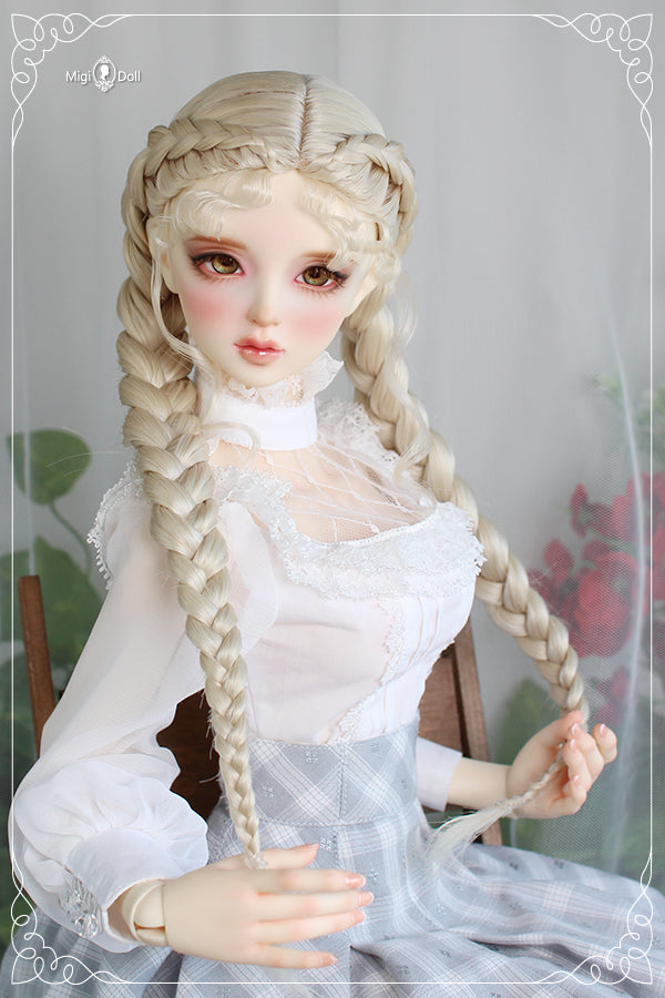 ShaSha Braid/peach ange/Classy（9-10inch）[Custom]  | Preorder | WIG