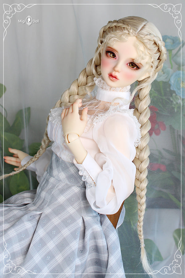 ShaSha Braid/peach ange/Classy（9-10inch）[Custom]  | Preorder | WIG