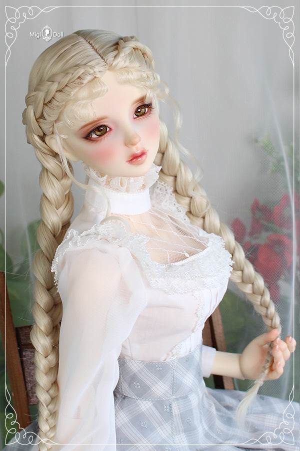 ShaSha Braid/peach ange/Classy（9-10inch）[Custom]  | Preorder | WIG