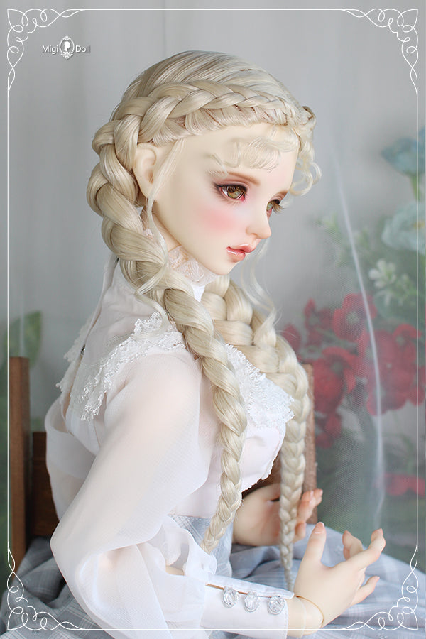 ShaSha Braid/peach ange/Classy（9-10inch）[Custom]  | Preorder | WIG