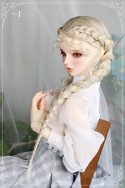 ShaSha Braid/peach ange/Classy（9-10inch）[Custom]  | Preorder | WIG