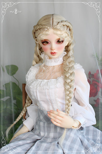 ShaSha Braid/peach ange/Classy（9-10inch）[Custom]  | Preorder | WIG