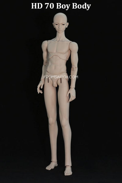 [HD70/HD70 Attractive boy body]Mercury Gray Skin [Limited time] | Preorder | PARTS