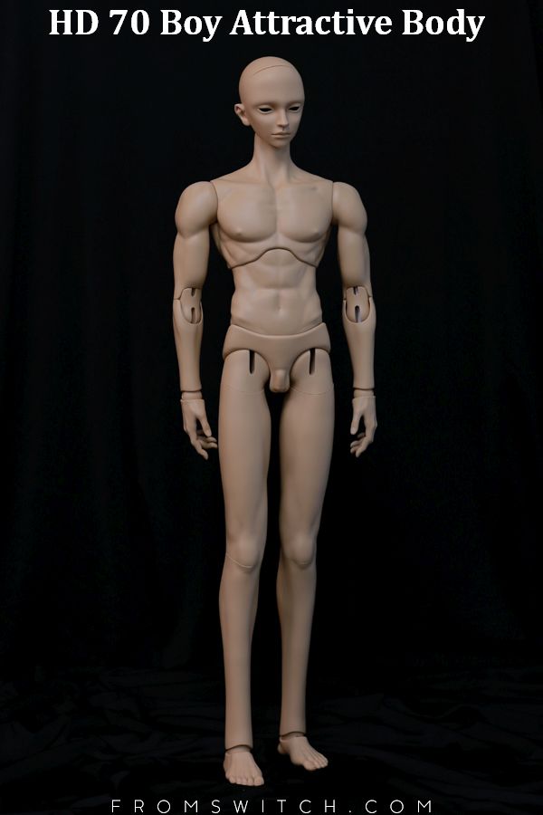 [HD70/HD70 Attractive boy body]Mercury Gray Skin [Limited time] | Preorder | PARTS