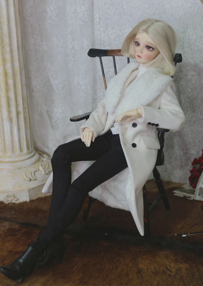 Overfit Coat-Double Breasted 58cm,64cm: Black [Limited time] | Preorder | OUTFIT