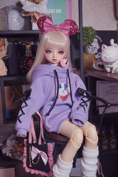 CANDY❤BOMB01 Mine Purple Set | [OUTFIT]
