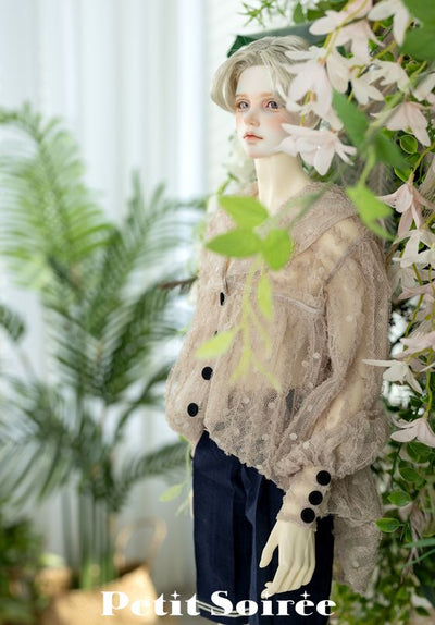 Duvet (Blouse for 70~75cm Boy): Deep Beige [Limited time] | Preorder | OUTFIT