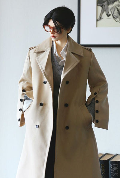 (Trench Coat) Butter Beige: 65cm [Limited time] | Preorder | OUTFIT