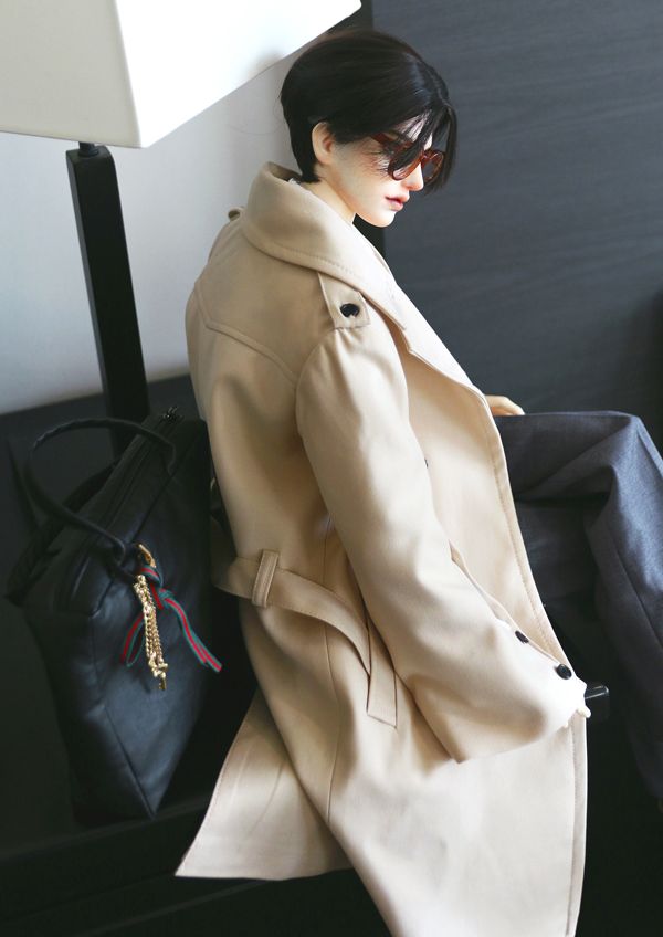 (Trench Coat) Butter Beige: 65cm [Limited time] | Preorder | OUTFIT