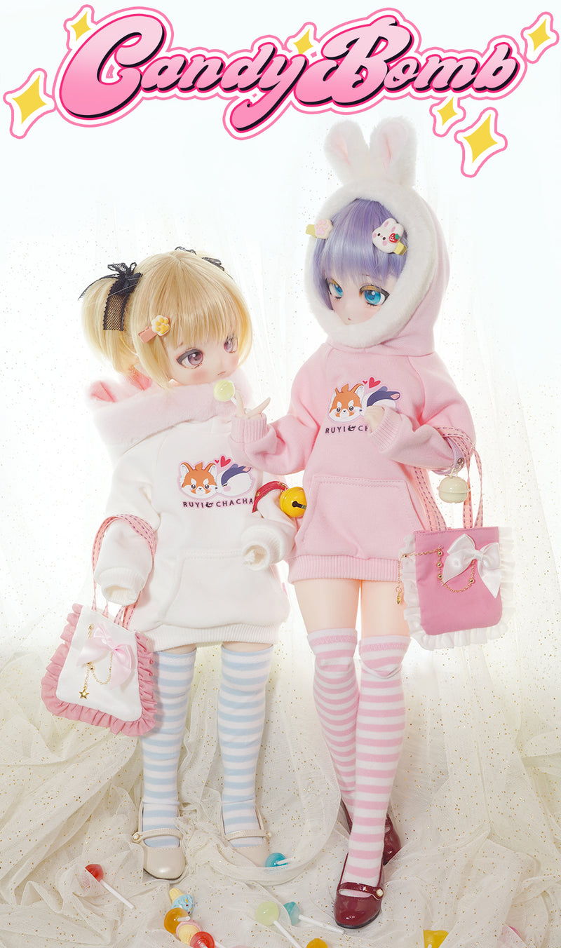 CANDY❤BOMB01 Rabbit powder (pink) set | [OUTFIT]