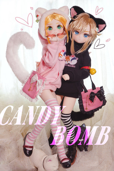 CANDY❤BOMB01 Cat Powder (Pink) Set | [OUTFIT]