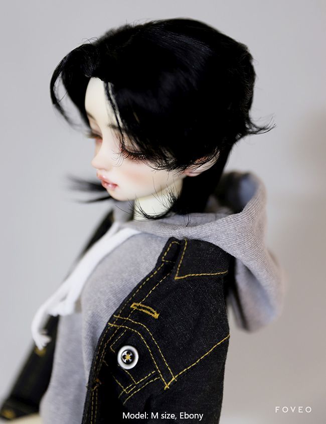 Wolf Cut S: Ebony [Quantity & limited time] | PREORDER | WIG