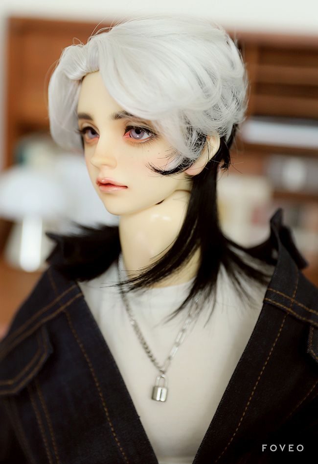 Wolf Cut S: Silver Ebony [Quantity & limited time] | PREORDER | WIG