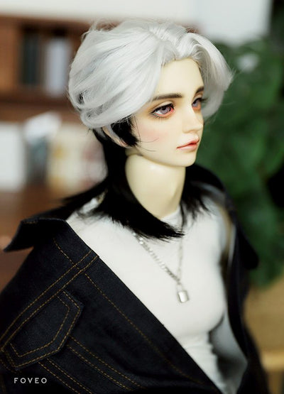 Wolf Cut S: Silver Ebony [Quantity & limited time] | PREORDER | WIG