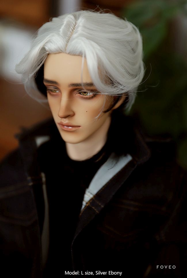 Wolf Cut S: Silver Ebony [Quantity & limited time] | PREORDER | WIG