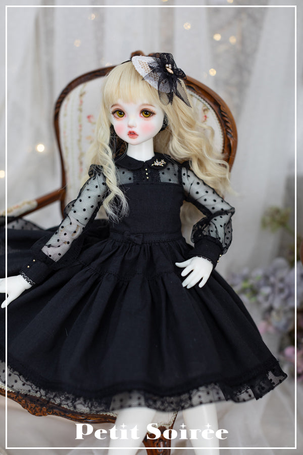 Begonia dress (MSD size): Black | Preorder | OUTFIT