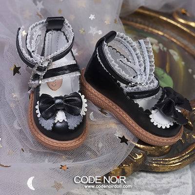 CMS000209 Black Lolita Shoes (MSD) [Limited Time] | Preorder | SHOES