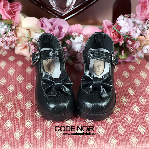 CLS000183 Black Bow Mary Jane [Limited Time] | Preorder | SHOES