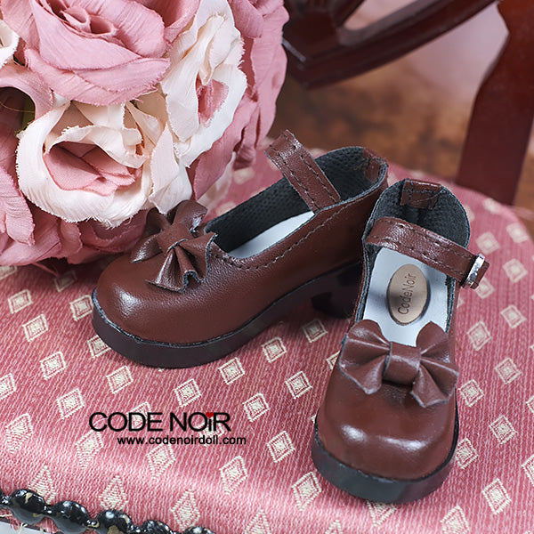 CLS000184 Brown Bow Mary Jane [Limited Time] | Preorder | SHOES