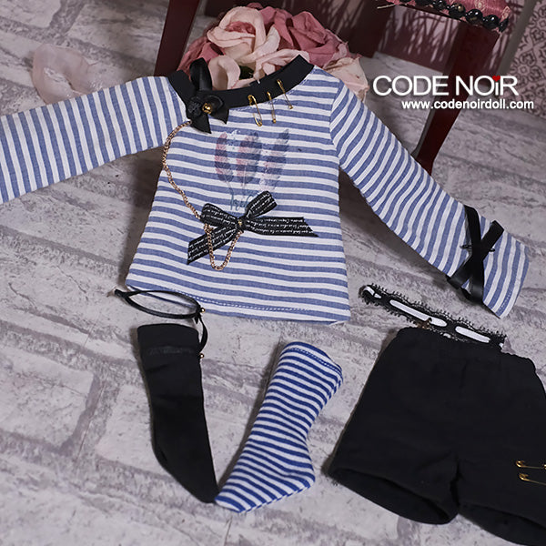 CMD000226 Blue Stripe Boy [Limited Time] | Preorder | OUTFIT
