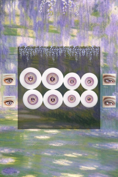 Memories of Wisteria Flowers - {Wisteria Flowers}18mm [Limited time] | Preorder | EYES