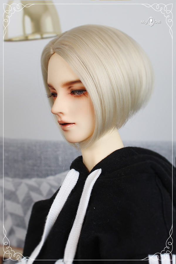 A-Bob Cut (MS-071) 6-7inch: Pink Ash Brown [Limited Time 20% OFF] | Preorder | WIG