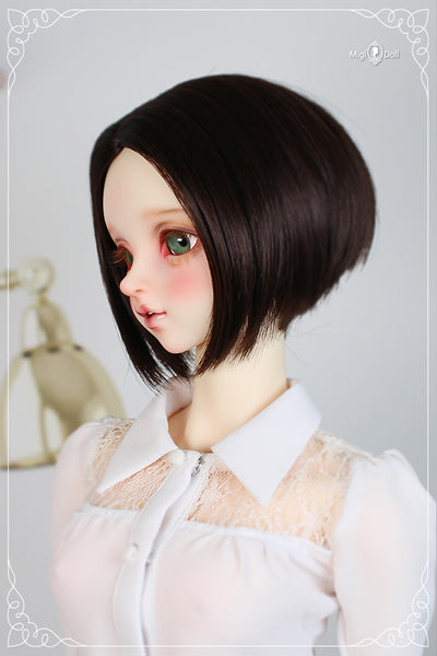 A-Bob Cut (MS-071) 6-7inch: Pink Ash Brown [Limited Time 20% OFF] | Preorder | WIG