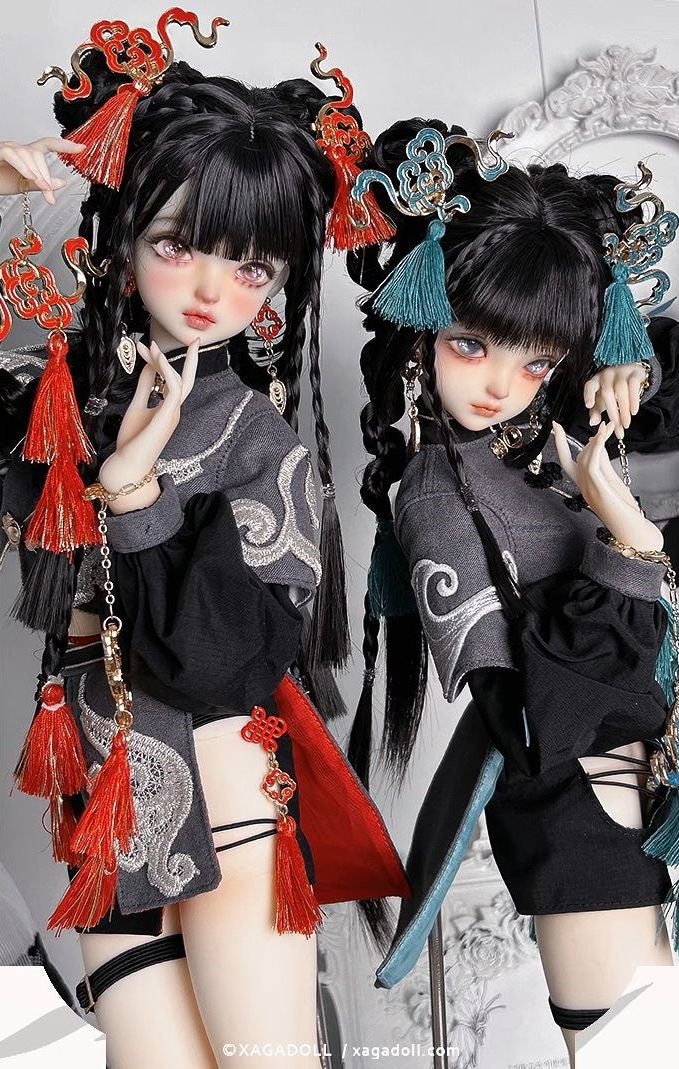 Silver and vermilion | Preorder | DOLL