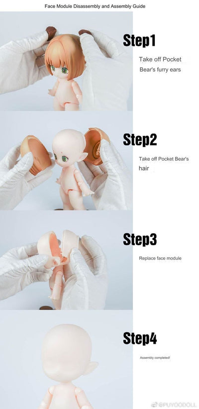 POCKET KUMAKO: Green Eye Ver.[Limited Quantity] | Preorder | DOLL