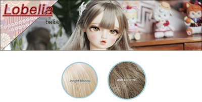 Lobelia M: Ash Caramel |  PREORDER | WIG