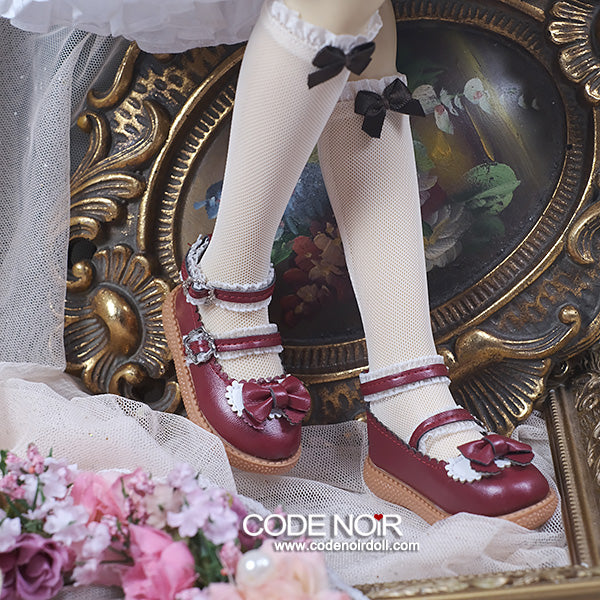 CLS000190 RED LOLITA SHOES (SD) | Preorder | SHOES