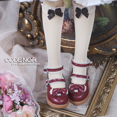 CLS000190 RED LOLITA SHOES (SD) | Preorder | SHOES