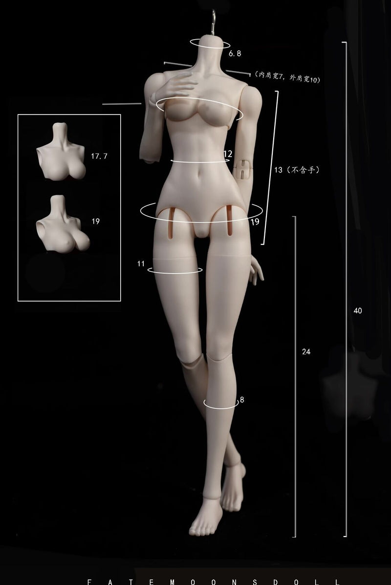 1/4 Girl Body (45cm): (White Skin) [Limited Time Only] | Preorder | PARTS