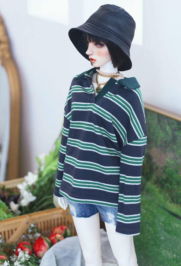 Polo Rugby T Green Stripe: 58cm&64cm | Preorder | OUTFIT