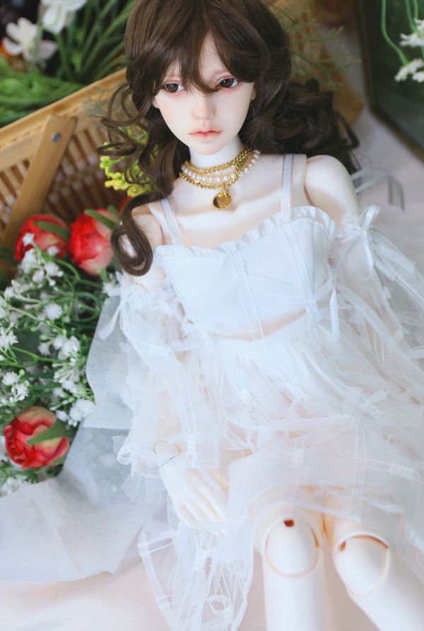 Ribbony (Mini Dress) Off-White: 58cm&64cm | Preorder | OUTFIT