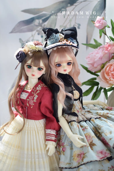 Freya 8-9inch: Platinum Blonde & Tea Rose (secret two tone) | Preorder | WIG