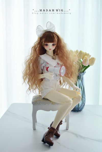 Briller 7-8inch: Cream [Limited time] | Preorder | WIG