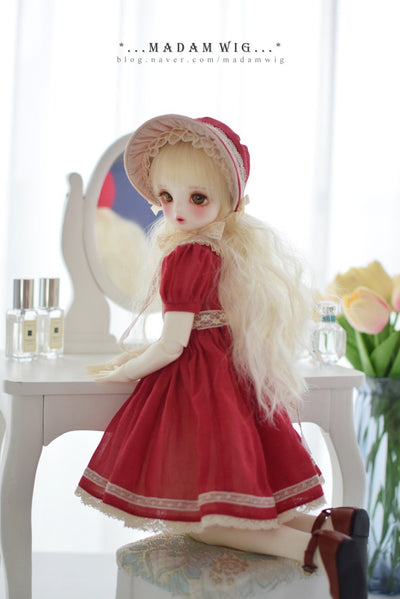 Briller 8-9inch: Platinum Blonde [Limited time] | Preorder | WIG