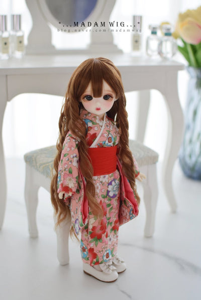 Lucia 6-7inch: Latte Brown [Limited time] | Preorder | WIG