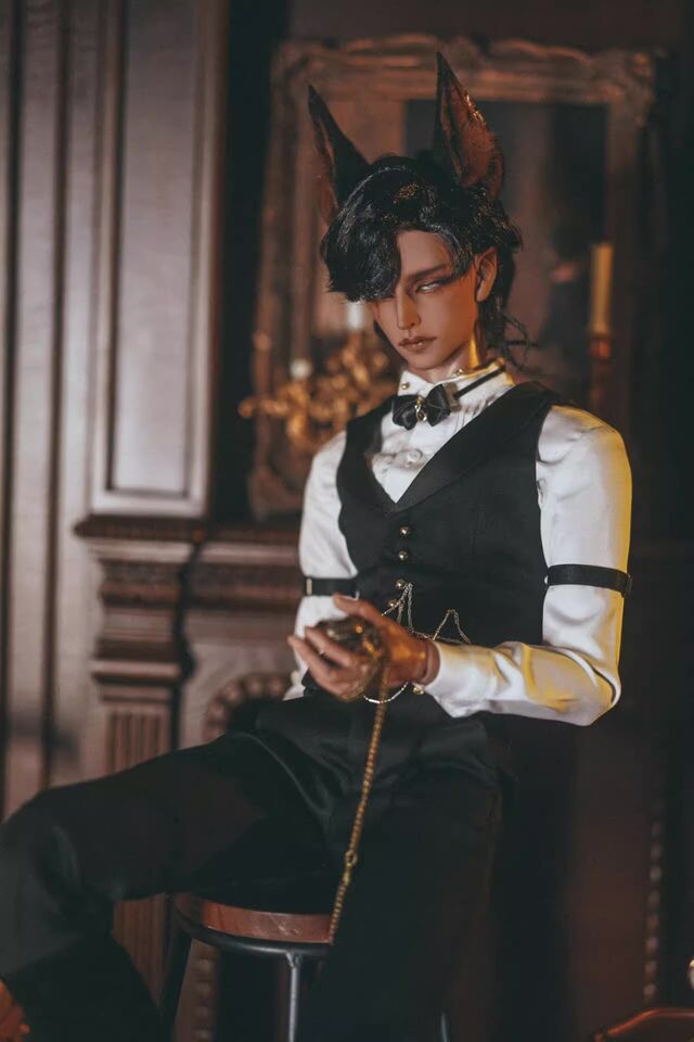 Swallow-Tailed Coat Black: ID75 [Limited Time Offer] | Preorder | OUTFIT